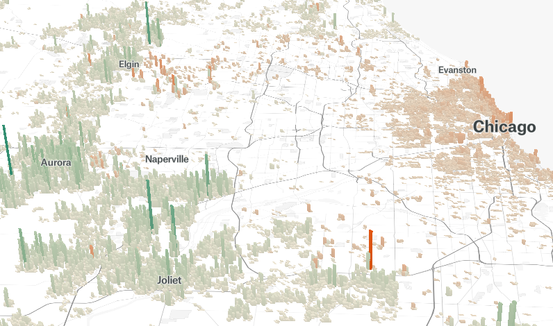 chicago mixed growth map