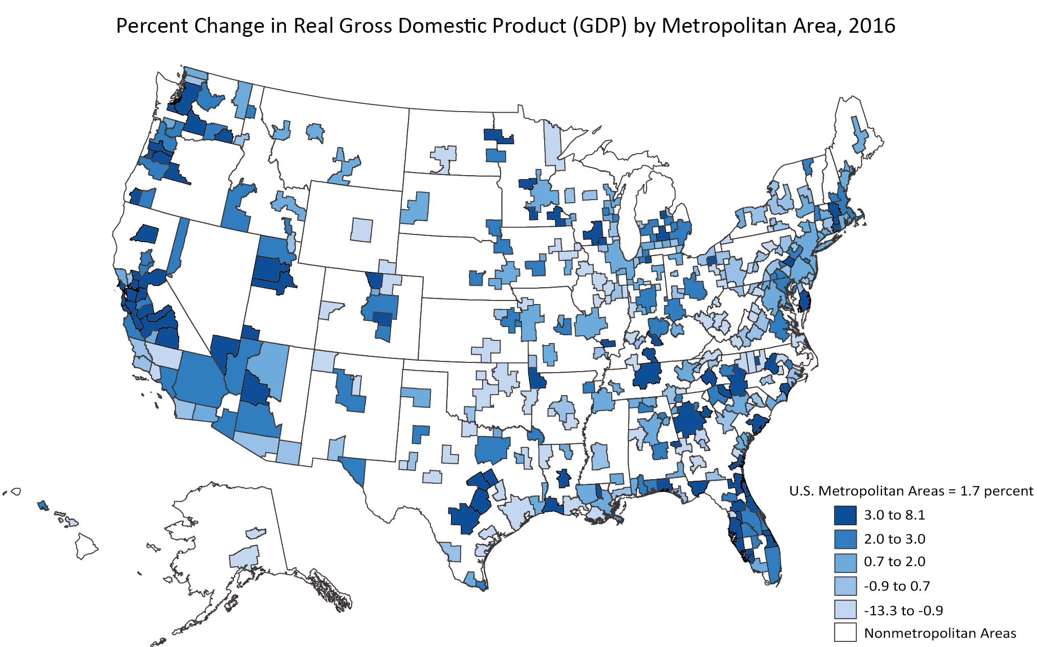 U.S. metro areas