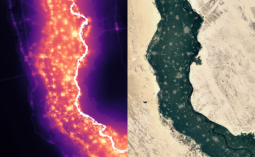 egypt land use impact zone