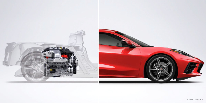 C8 interior cross section