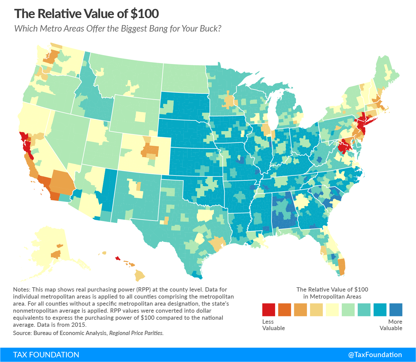 Buying power by metro area