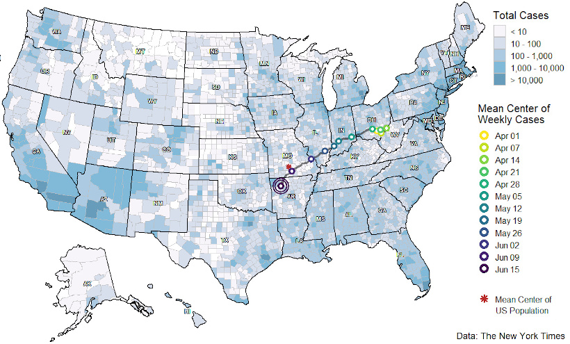 Mean Cases Map