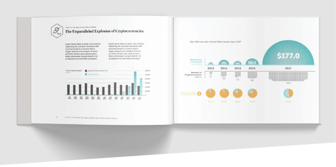 Example spread of the book